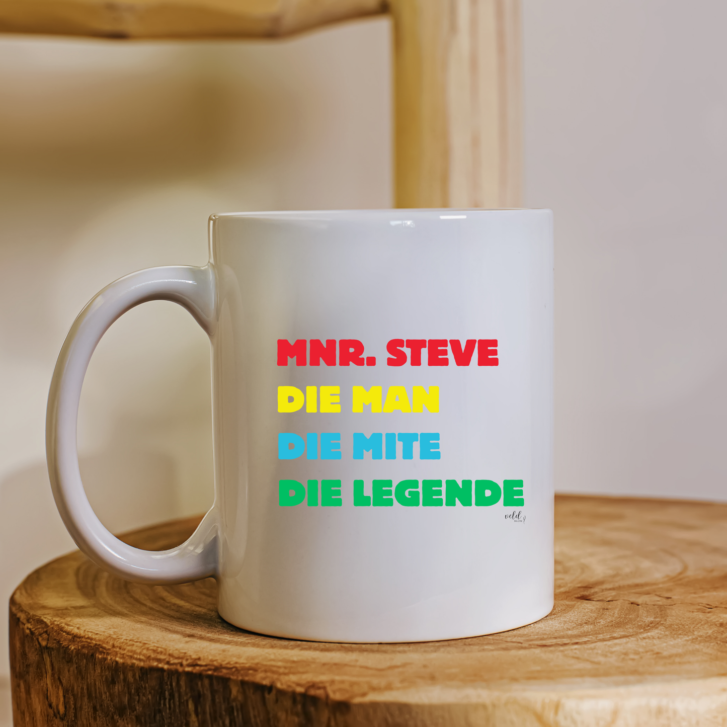 Personalised Male Teacher Mug with The Man Quote | Custom Ceramic Gift