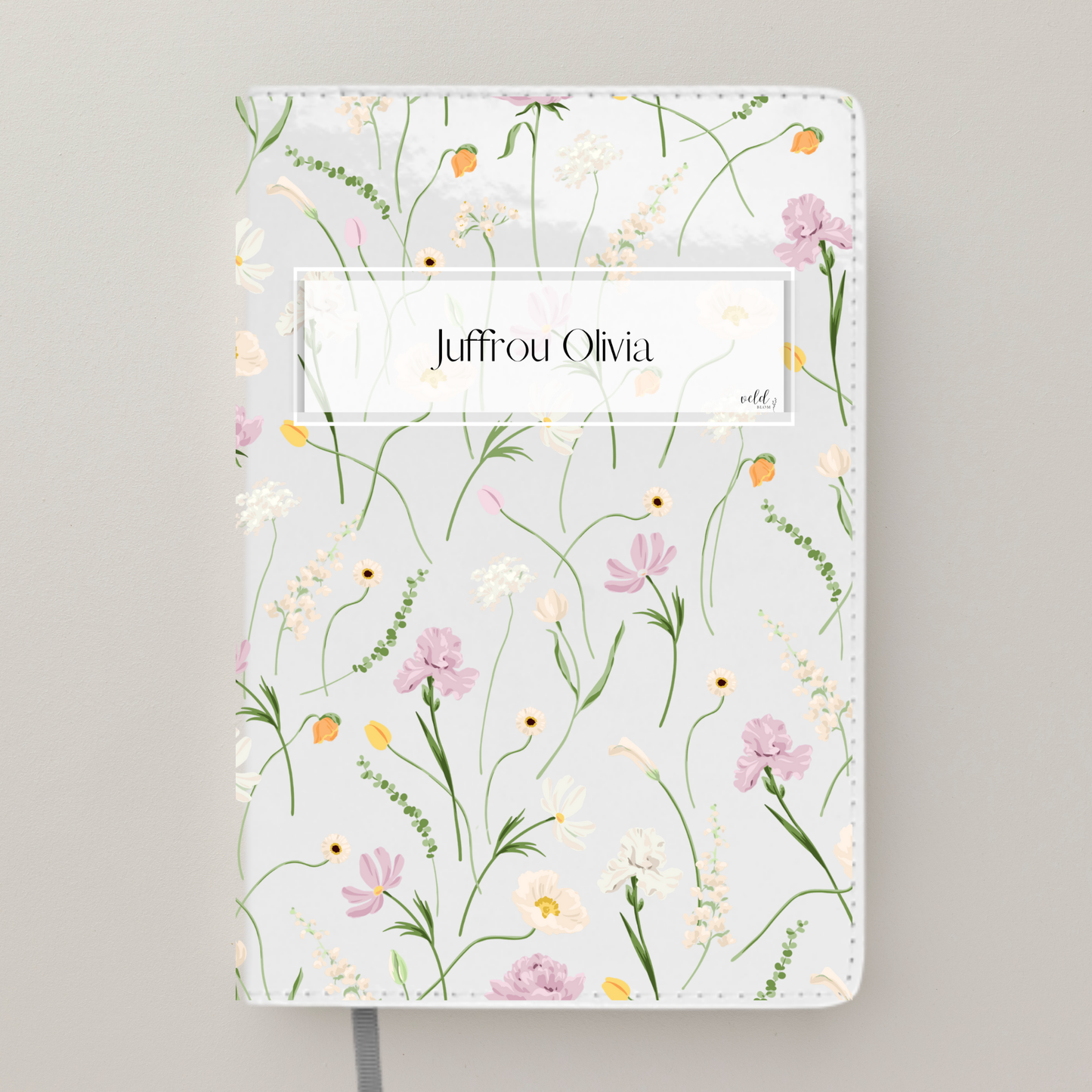 Teacher Notebook Personalised with Name | Wildflowers Teacher Appreciation Gift | Teacher Planner for Back to School