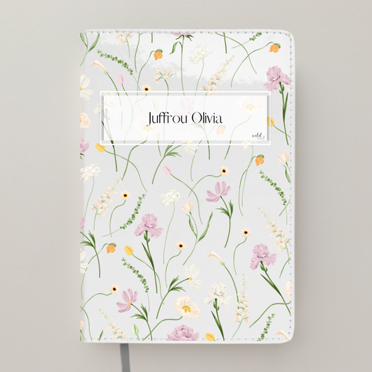Teacher Notebook Personalised with Name | Wildflowers Teacher Appreciation Gift | Teacher Planner for Back to School